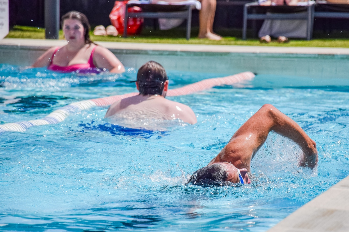 Jones Robinson swim 34 miles for our Charity Jones Robinson swim 34 miles for our Charity