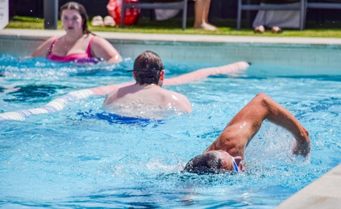 Jones Robinson swim 34 miles for our Charity Jones Robinson swim 34 miles for our Charity