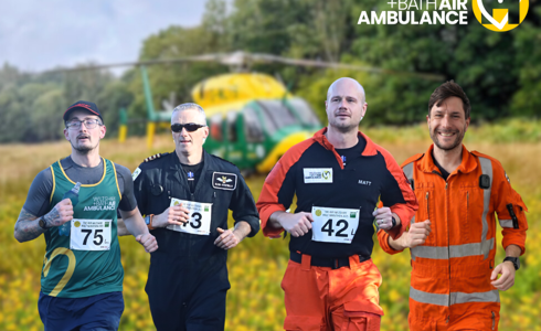 Announcing our record-breaking air ambulance team taking on Bath Half for charity Announcing our record-breaking air ambulance team taking on Bath Half for charity