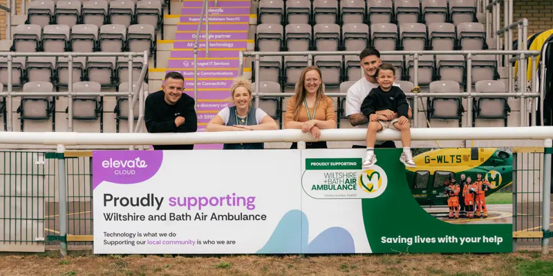 Elevate Cloud puts The Business Club centre stage with Melksham Town FC sponsorship 