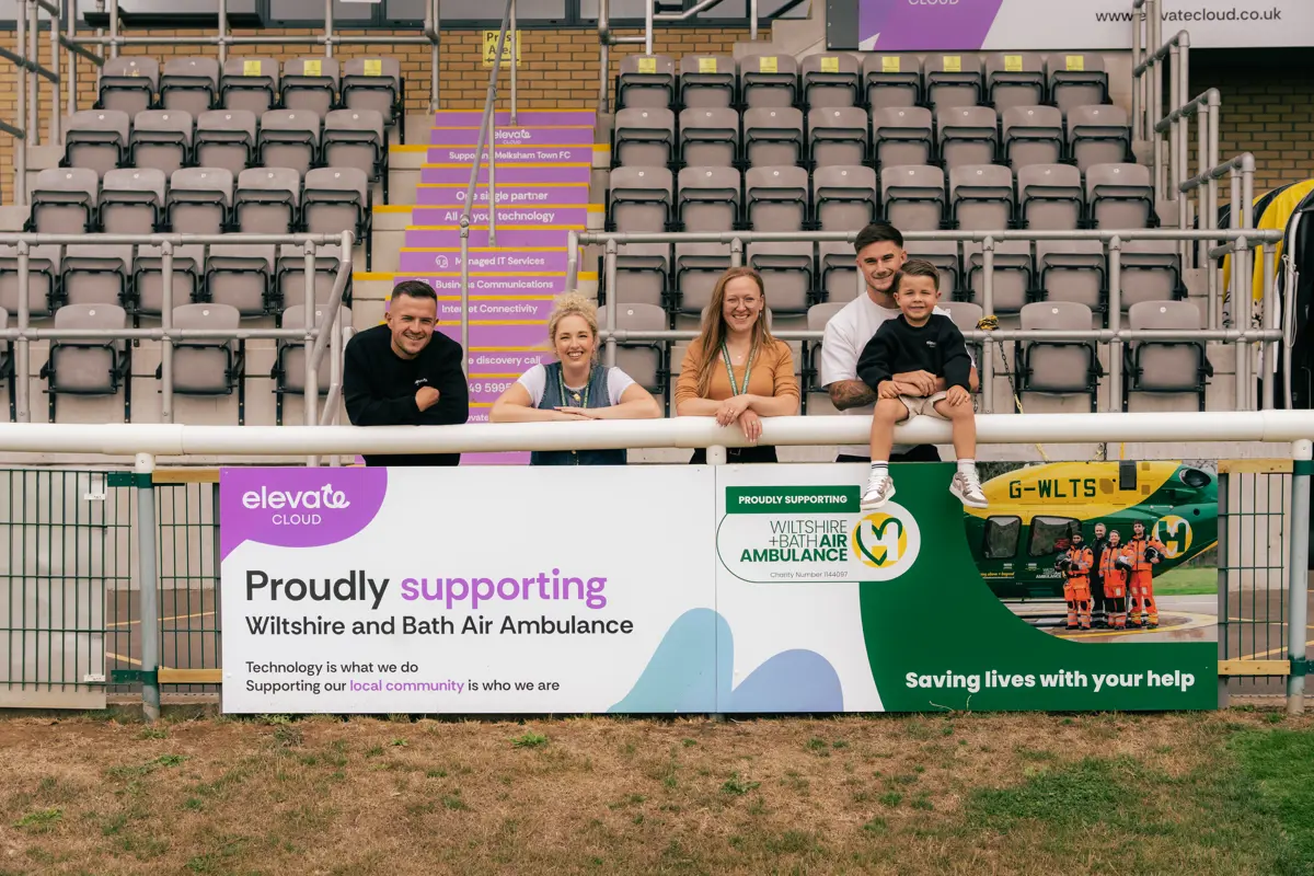 Elevate Cloud puts The Business Club centre stage with Melksham Town FC sponsorship 