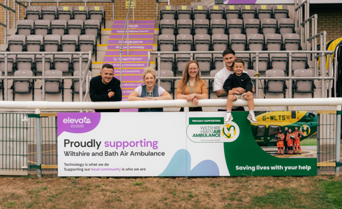Elevate Cloud puts The Business Club centre stage with Melksham Town FC sponsorship 