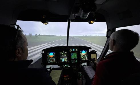 Pilot training enhanced with state-of-the-art Bell 429 simulator