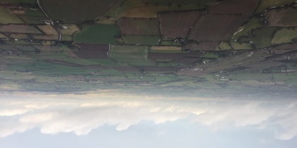 Aerial photo of Pewsey Vale