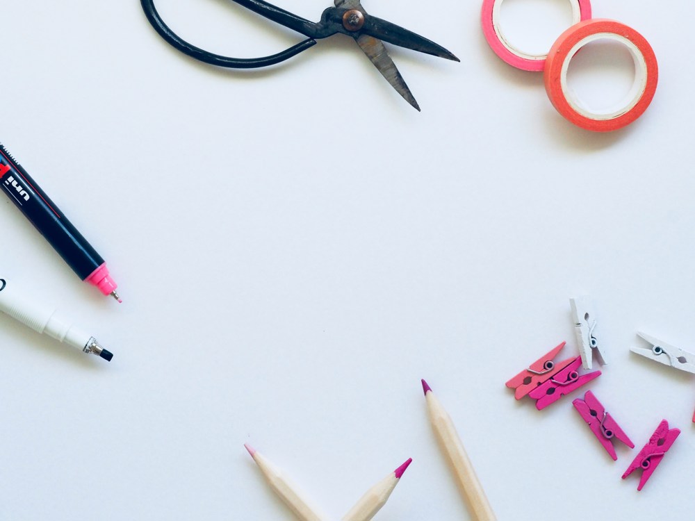 Crafting stock photo