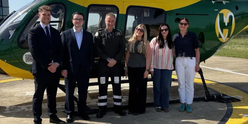 The crew behind the care: an interview with Goughs Solicitors and Wiltshire and Bath Air Ambulance Charity 