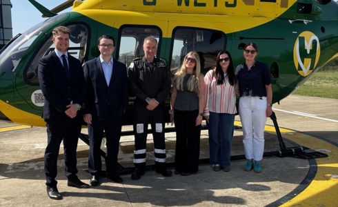 The crew behind the care: an interview with Goughs Solicitors and Wiltshire and Bath Air Ambulance Charity 
