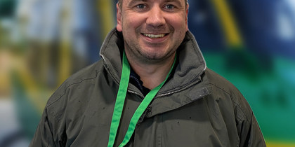 Lottery canvasser Brent Basterfield
